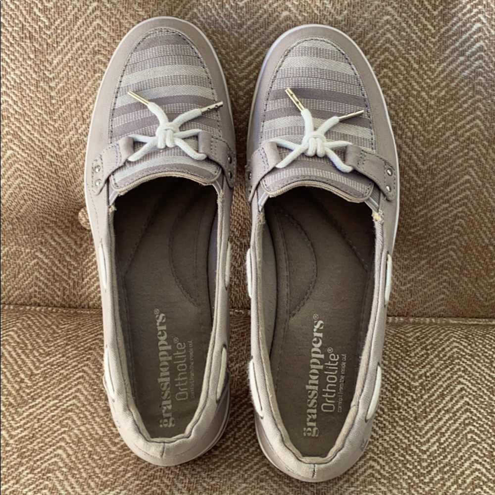 Women’s Grasshoppers Ortholite loafer- Mint!!